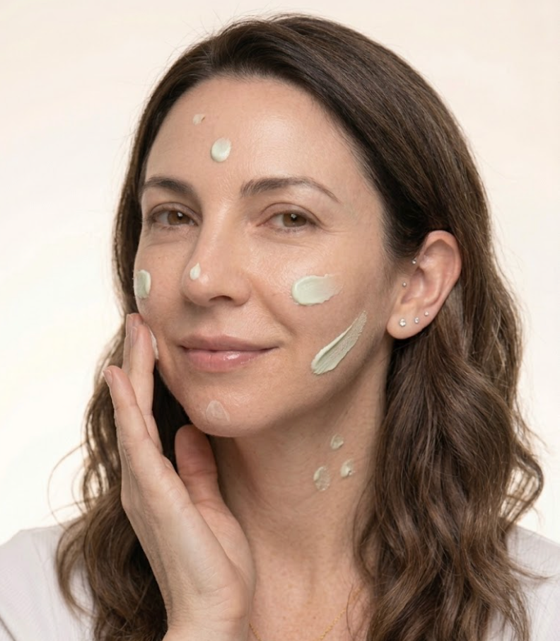 Crema hidratante para piel acneica